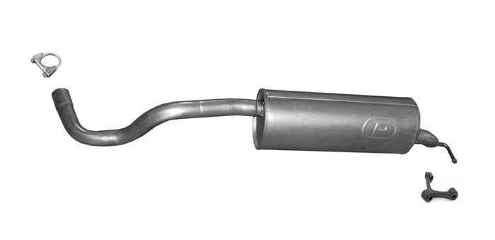 ESD für SEAT TOLEDO SKODA RAPID 1.2 TSI 90, 110 PS 1.4 TSI 122PS ab 2012 Auspuff