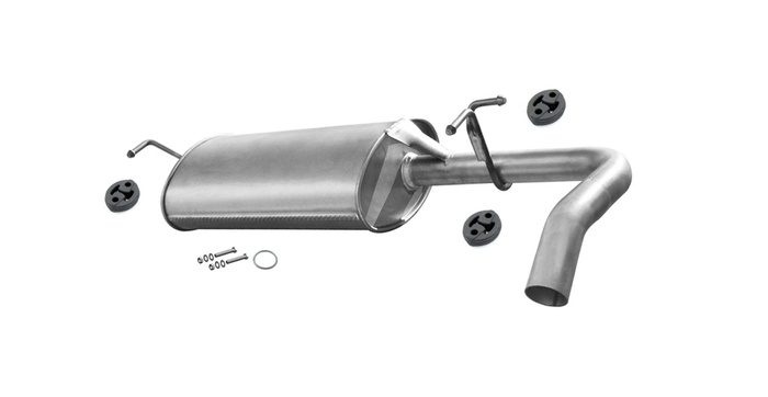 Endschalldämpfer für SUZUKI GRAND VITARA 2.0i 140PS Ab 06.2008 5 Türen Auspuff