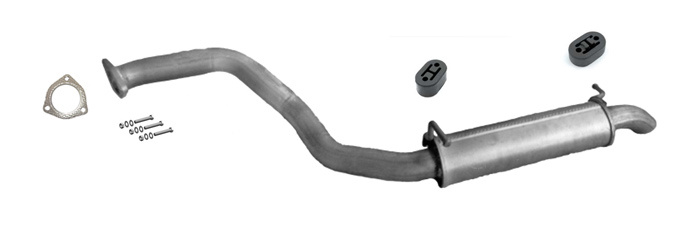 Endschalldämpfer für MITSUBISHI PAJERO 3.2 Di-D LWB Auspuff