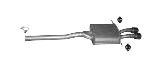 Endschalldämpfer für MINI COOPER S 1.6i 16V 174PS 2008-2010 Auspuff