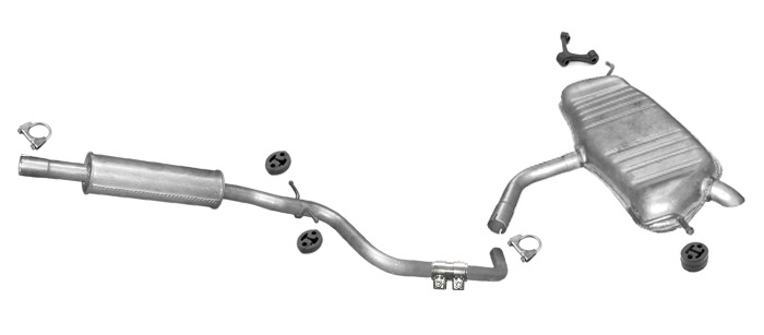Auspuff VW GOLF PLUS 1.4 16V Auspuffanlage