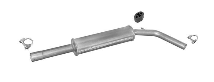 Mittelschalldämpfer VW POLO 1.4 75PS Schrägheck 1999-2001 Auspuff