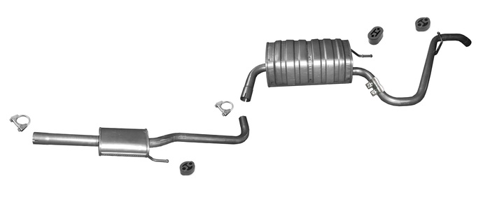 Auspuff für HYUNDAI i30 II 1.4 99PS Schrägheck / Coupe Auspuffanlage