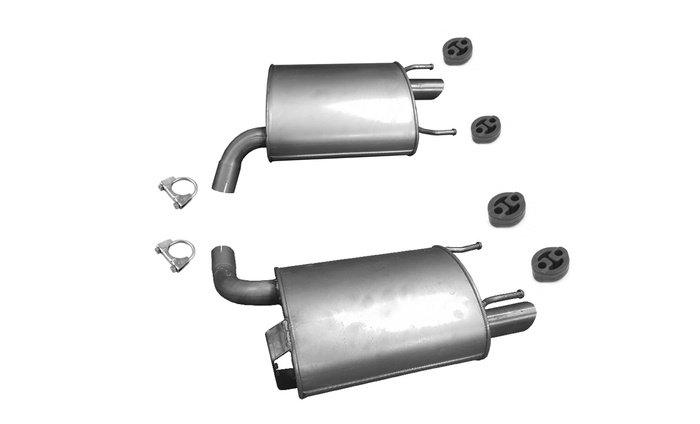 Endschalldämpfer für LEXUS IS II 250 2.5 208PS Auspuff