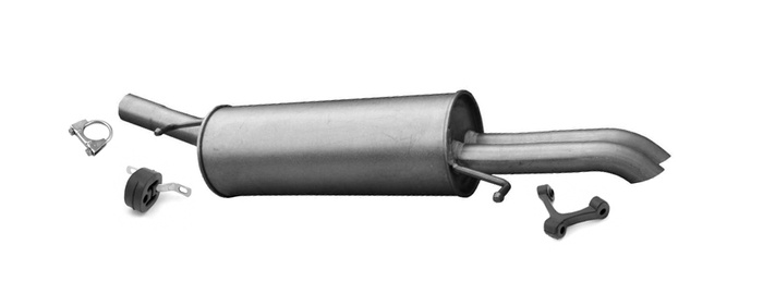 Endschalldämpfer für AUDI A6 (C5) 1.8 T 2.4i 2.5 TDi Stufenheck/Kombi Auspuff