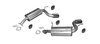 2x Endschalldämpfer für CHEVROLET CAPTIVA 2.2D 163PS 2WD Ab 2013 Auspuff