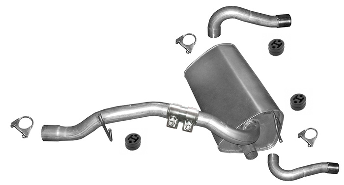 Auspuff für Ford Kuga 2.0 2.5i 4x4 bis 2012 Auspuffanlage