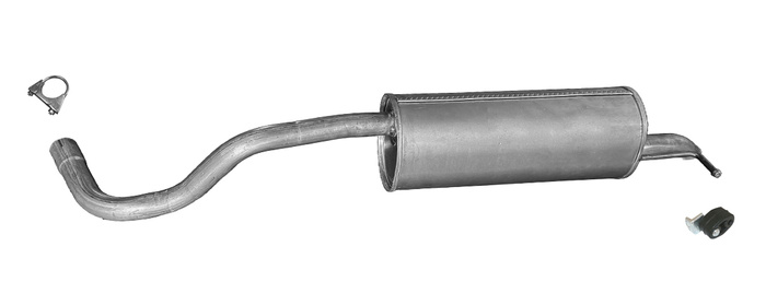 Endschalldämpfer für SEAT TOLEDO IV 1.0 TSi / SKODA RAPID 1.0 TSi Auspuff