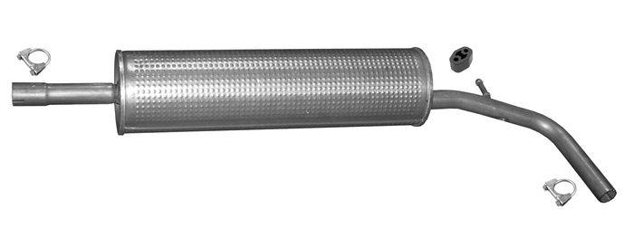 Mittelschalldämpfer für SEAT MII SKODA CITIGO VW UP LOAD UP 1.0 60 75 PS Auspuff