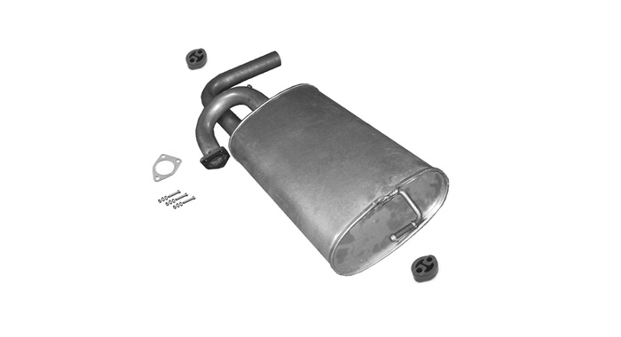 Endschalldämpfer für MITSUBISHI ASX 1.8 Di-D 116 PS 150PS ab 04.2010 Auspuff