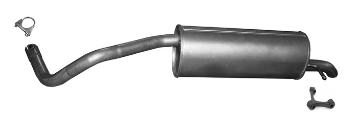 Endschalldämpfer für SKODA FABIA III (NJ5) 1.0 TSi Kombi Auspuff