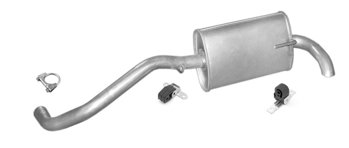 Endschalldämpfer VW LUPO 1.4 75PS 1998-2005 Auspuff