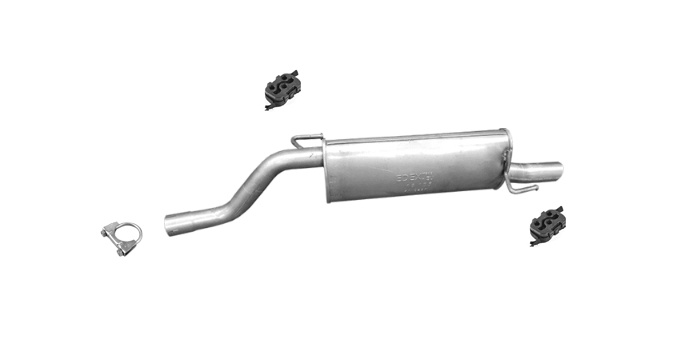 Endschalldämpfer für ALFA ROMEO MITO 1.6 JTDM Auspuff Endtopf