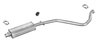 Mittelschalldämpfer PEUGEOT 306 1.8 1.9 D 1.1 1.4 1.6 1.8 1993-2002 Auspuff