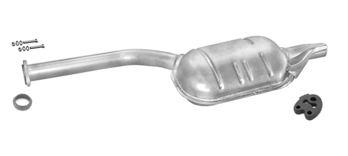 Mittelschalldämpfer MERCEDES 190 (W201) 2.5 1985-07.1993 Auspuff