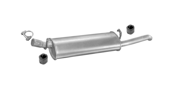 Endschalldämpfer für OPEL ASCONA C 1.3 1.6 1.8 2.0 Stufenheck Auspuff