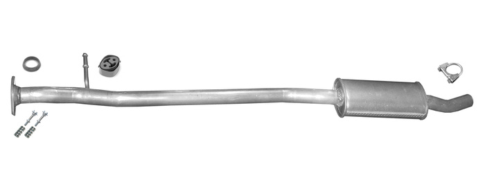 Mittelschalldämpfer für NISSAN QASHQAI / QASHQAI +2  2.0