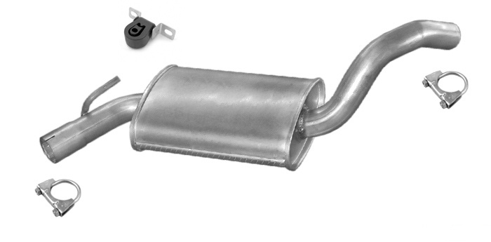 Mittelschalldämpfer VW GOLF III IV VENTO 1.8 90PS 1.9 TD 75PS 91-00 Auspuff