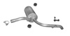 Endschalldämpfer AUDI A2 1.4 TDi 75PS (TREIBSTOFFTANK 34L) 2000-2003 Auspuff