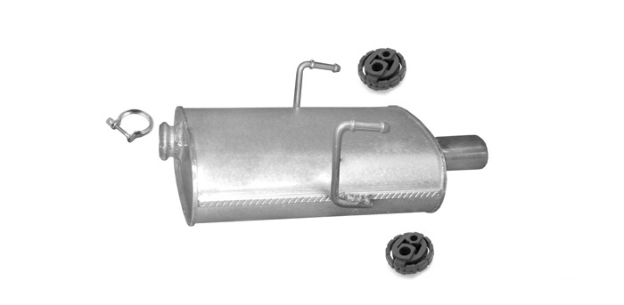 Endschalldämpfer PEUGEOT 406 2.0 16V 97/101 kW Coupe 1999-2004 Auspuff