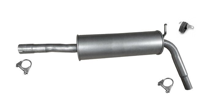 Mittelschalldämpfer für VW POLO SEAT IBIZA IV SKODA FABIA III 1.0 14-22 Auspuff
