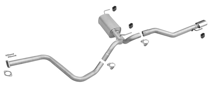 Auspuff für OPEL ASTRA J 2.0 CDTi Kombi Auspuffanlage