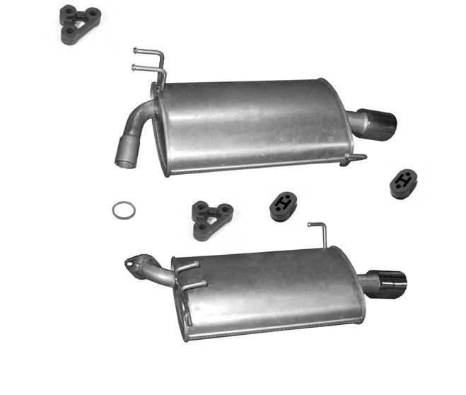 Endschalldämpfer für HONDA ACCORD VII 2.4 190PS Kombi Auspuffanlage