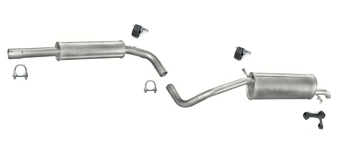 Auspuff SEAT CORDOBA 1.4 75/100PS Stufenheck 2002-2009 Auspuffanlage