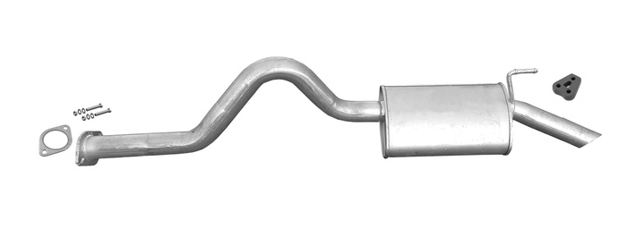 Endschalldämpfer für HYUNDAI H-1 STAREX (TQ) 2.5 CRDi Ab 2009 Auspuffanlage