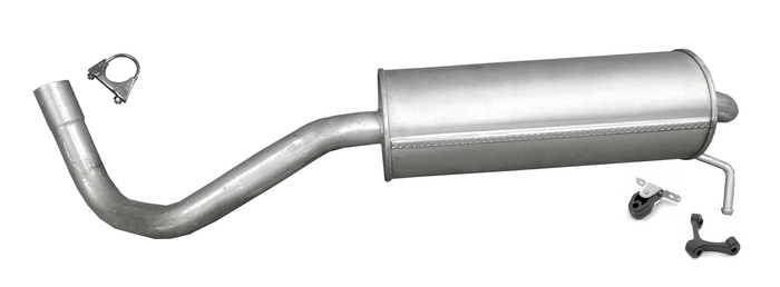 Endschalldämpfer für SKODA FABIA III SEAT IBIZA IV 1.2 TSI 2014-2021 Endtopf