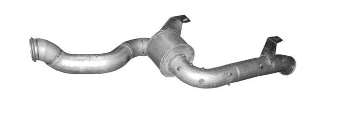 Schalldämpfer für DAF CF 85 / 95 XF 105 12.9 18t Auspuff Endtopf