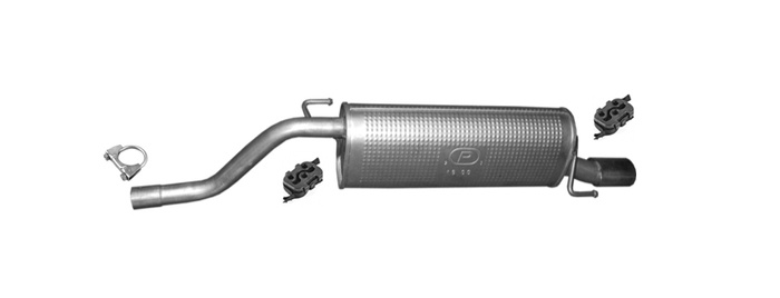 Endschalldämpfer für ALFA ROMEO MITO 1.4 16V 78, 95, 105PS Auspuff