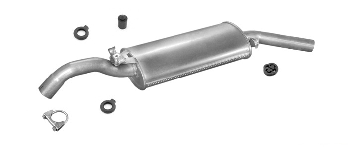 Endschalldämpfer VW GOLF 2 II 1.8 1984-1989 Auspuff