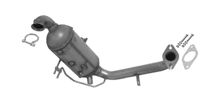 DPF für FORD FOCUS II, C-MAX / MAZDA 3 BK/BL, VOLVO C30 S40 S80 V50 V70 1.6 TDCi