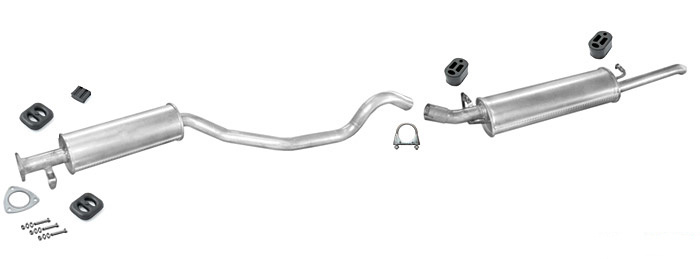 Auspuff OPEL VECTRA A 1.8 90PS 2.0 115PS Stufenheck Auspuffanlage