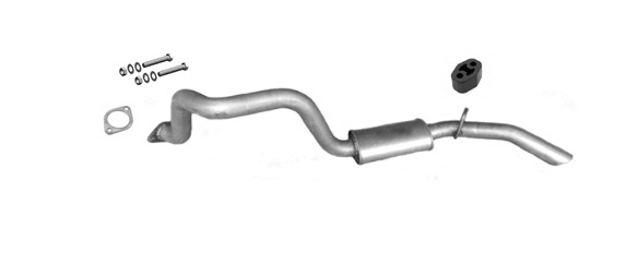 Endschalldämpfer für SSANGYONG MUSSO (FJ) 2.3 2.9 3.2 D Auspuffanlage