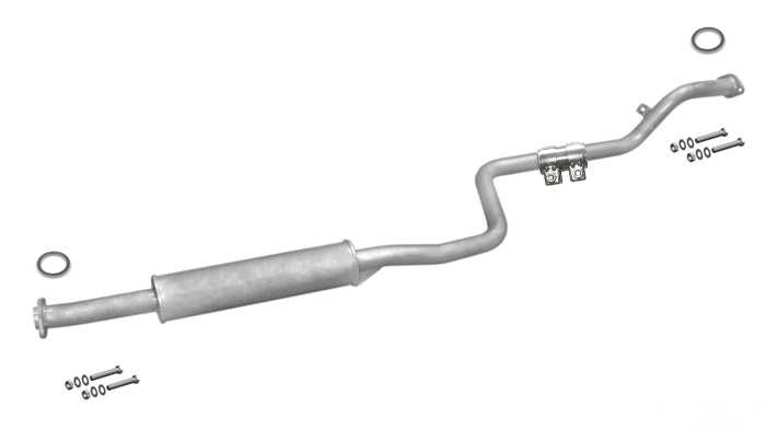 Mittelschalldämpfer MAZDA 626 1.8/1.9 2.0 16V Schrägheck Stufenheck 97-03