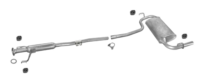 Auspuff SUZUKI BALENO 1.3 1.6 1.8 16V GTX Schrägheck 1995-2000 Auspuffanlage