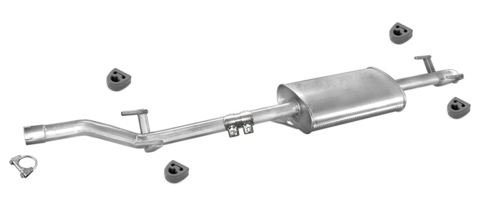 Auspuff MERCEDES SPRINTER 4-t 408 411 413 416 CDI Kurz Auspuffanlage