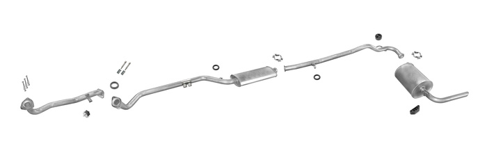 Auspuff RENAULT TRAFIC I 2.5 D SWB-Kurz Auspuffanlage