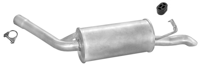 Endschalldämpfer für FORD SCORPIO I 2.0 1985 - 1992 Auspuff Endtopf