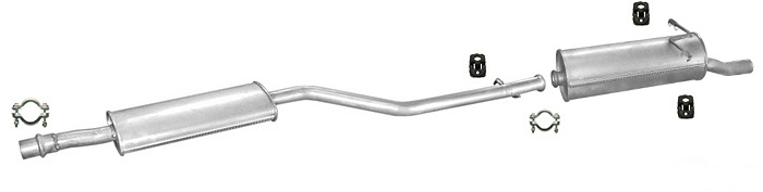 Auspuff CITROEN XSARA PICASSO 1.8 16V Auspuffanlage