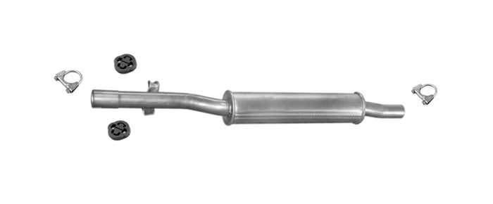 Mittelschalldämpfer für VW CADDY I 1.6 75PS / 1.6 D 55PS 1985-1992 Auspuff