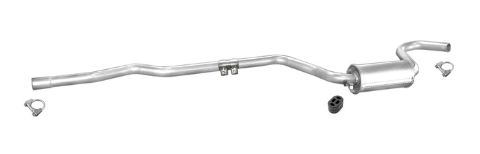 Mittelschalldämpfer für FORD ORION II ESCORT IV 1.4 1.6 1985-1990 Auspuff