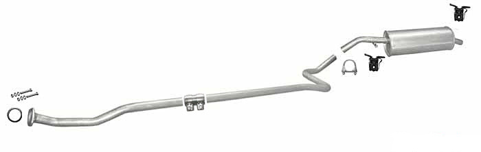 Auspuff CITROEN C2 1.1 2003-03.2005 Auspuffanlage