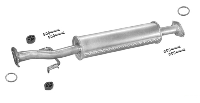 Mittelschalldämpfer DAEWOO MATIZ 0.8 1.0 09.2000-2004 Auspuff