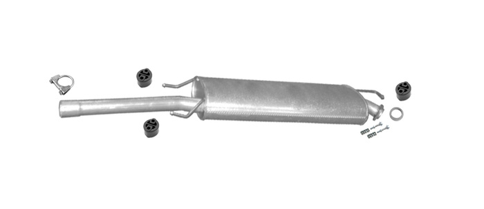 Mittelschalldämpfer für TOYOTA RAV 4 III 2.0 2.4 16V 152, 170PS Auspuff