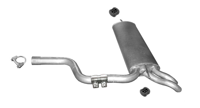 Endschalldämpfer MERCEDES E-KLASS (T210/S210) E 280 E 320 1996-2003 Auspuff