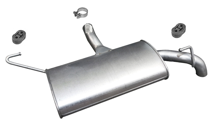 Endschalldämpfer für DODGE CALIBER JEEP COMPASS PATRIOT Auspuff Endtopf