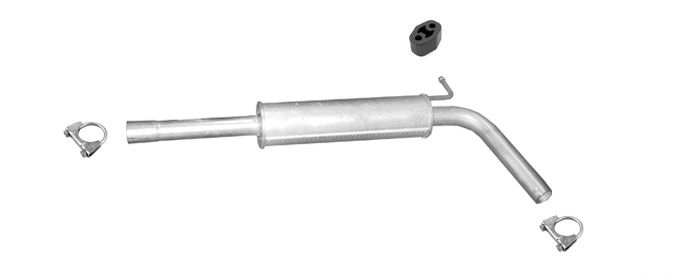 Mittelschalldämpfer SEAT IBIZA CORDOBA SKODA FABIA VW POLO 1.6 105PS ab 2006